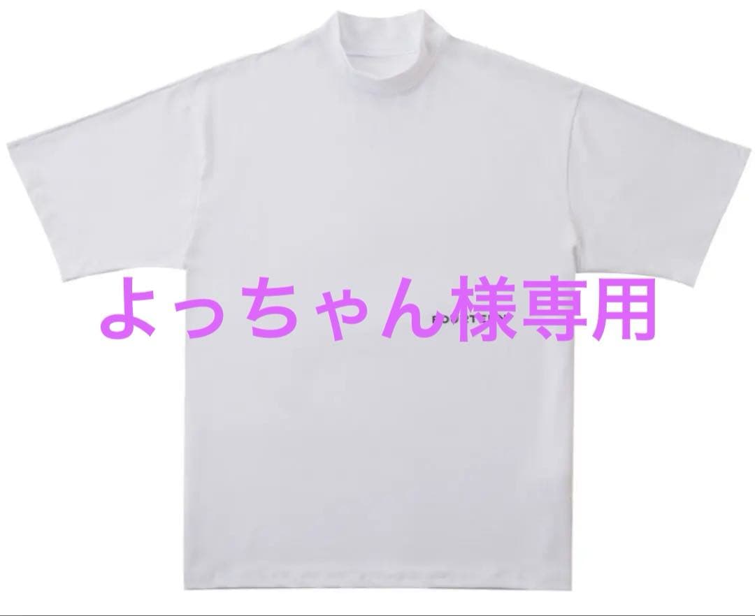 新品　フォーティーン 半袖モックネックシャツ メンズ Mサイズ