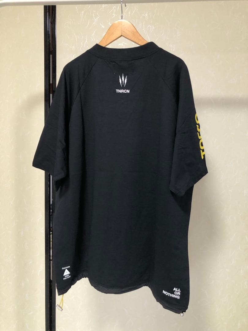 TNRCN EVERCORE HENLEY TECH TEE サイズM