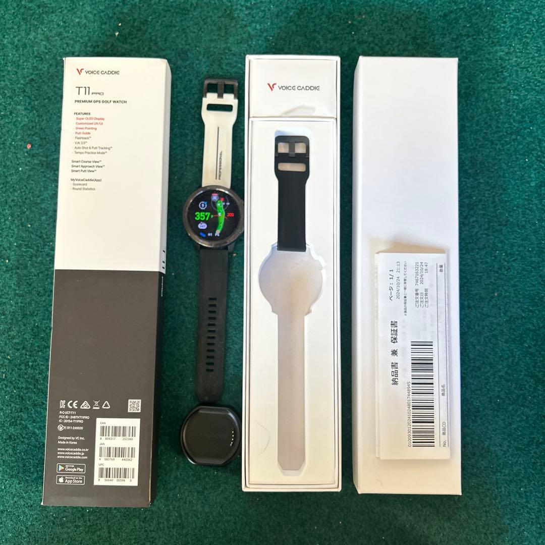 最終値下げ:中古VOICE CADDIE T11 Pro GPSゴルフウォッチ
