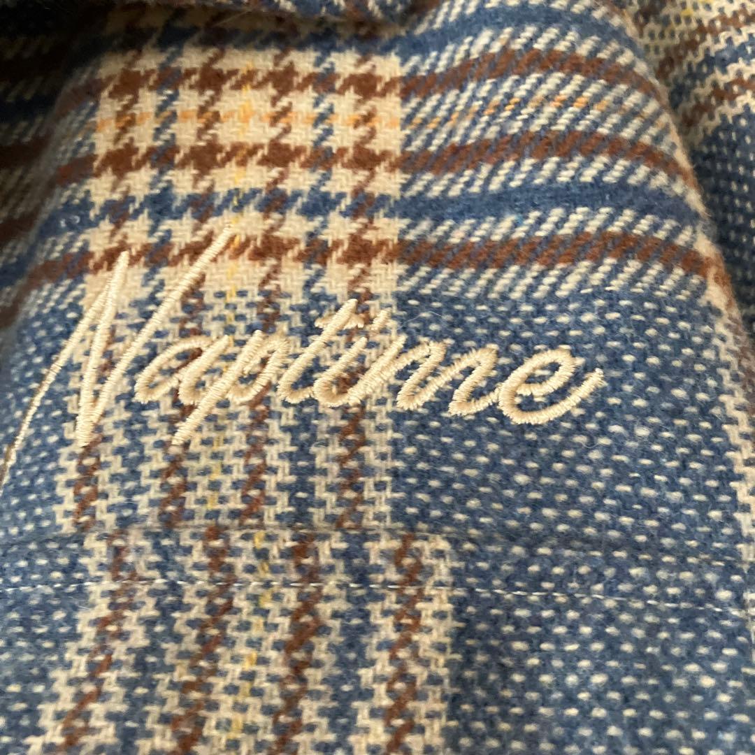 Naptime チェックシャツ　ブルー　Nissy