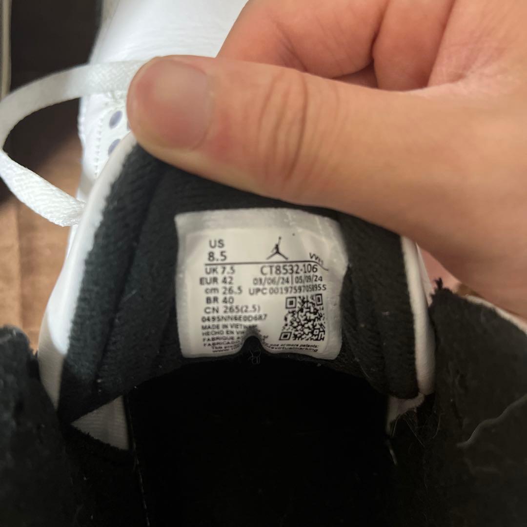 S*o様 NIKE AIR JORDAN 3 RETRO セメントグレー 26.