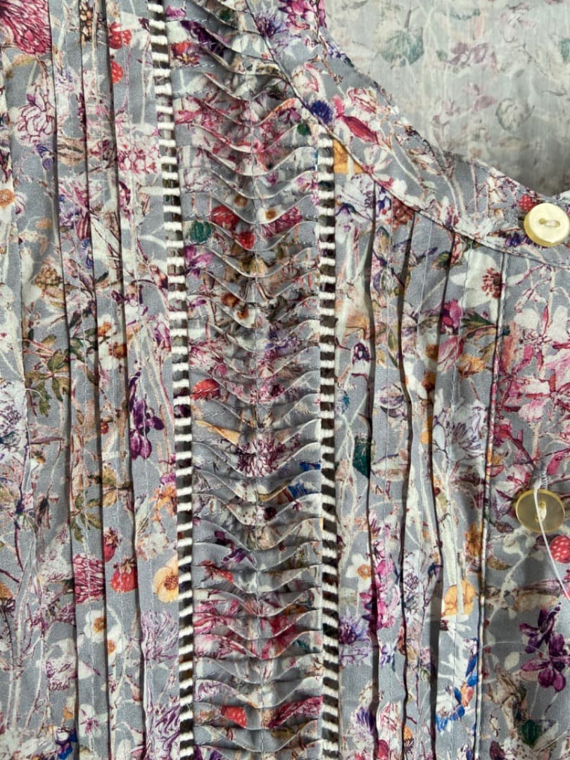 LIBERTY リバティ 花柄ロングワンピース 定価25500円