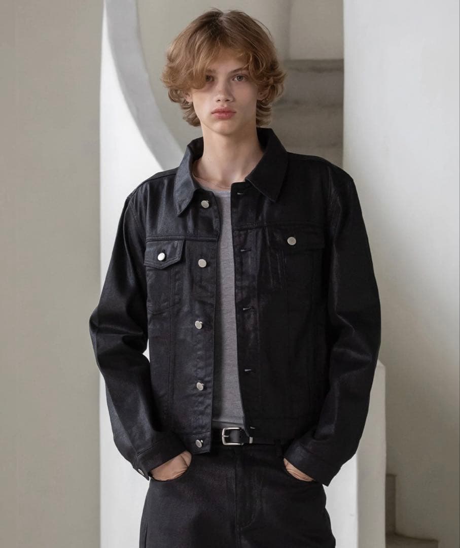 ジャケット・アウター coating denim jacket opium y2k