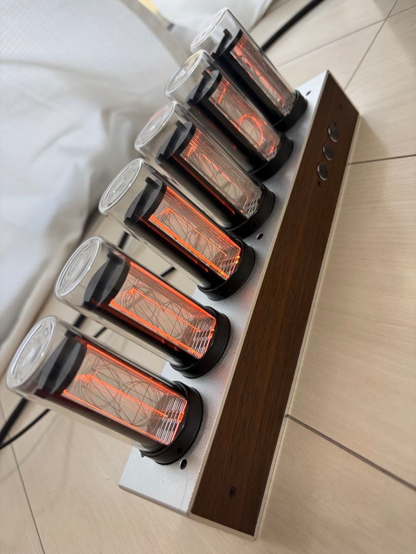 AZUREST Gixie Clock ギクシークロック ニキシー管風 置時計