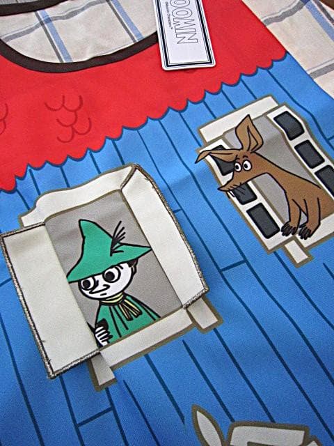 【あゆ汰】ムーミンエプロン ムーミン エプロン リトルミイ 保育士
