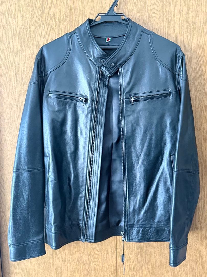 レザー シングルライダースジャケットLサイズ