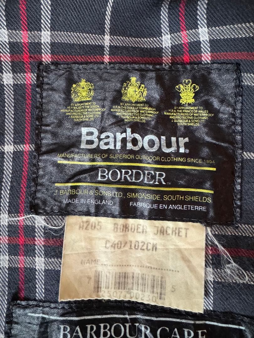BARBOUR / Borderバブアー ボーダー 40 ネイビー