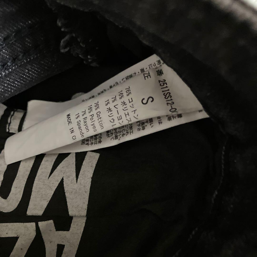 AZUL BY MOUSSY ダメージスキニーデニム S 返品不可