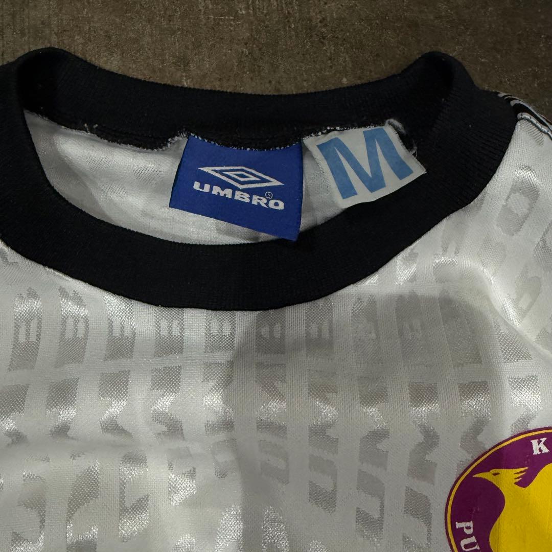 京都パープルサンガ　umbro 90's 支給品　三浦知良　練習着　総柄　希少