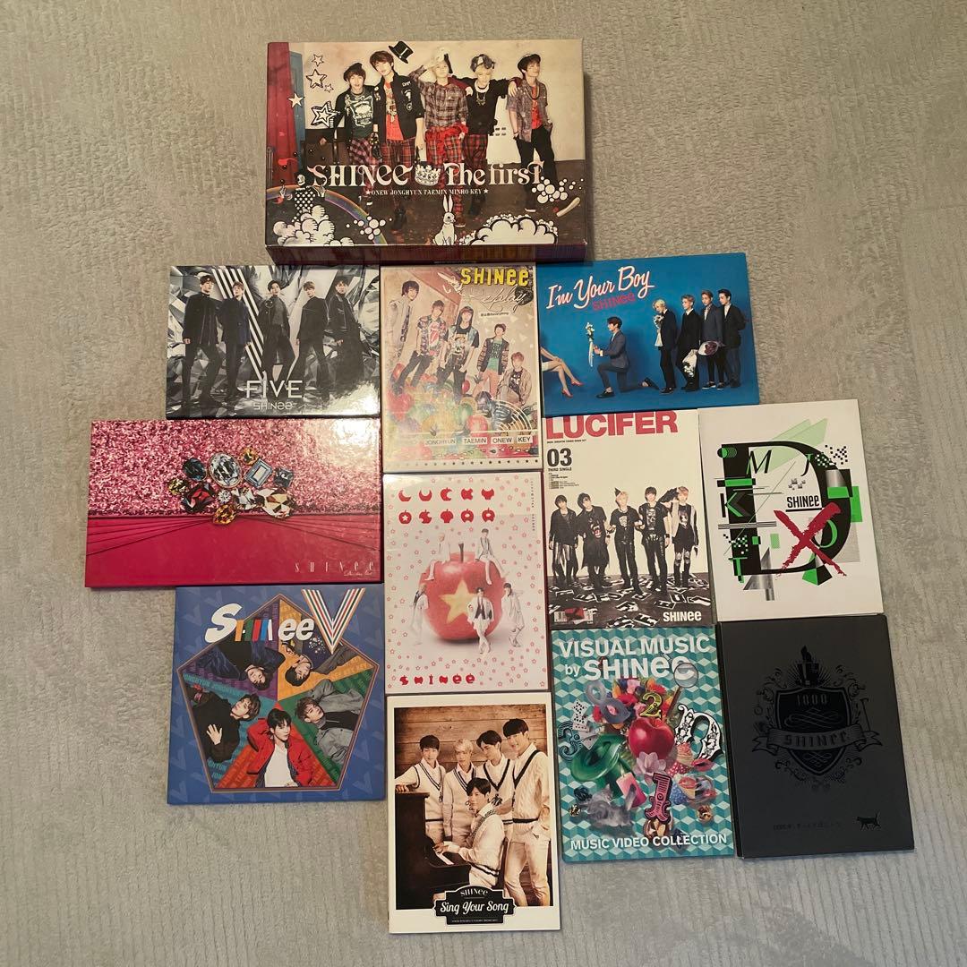 SHINee 샤이니 CD DVD アルバム 日本 일본 12枚 まとめ売り