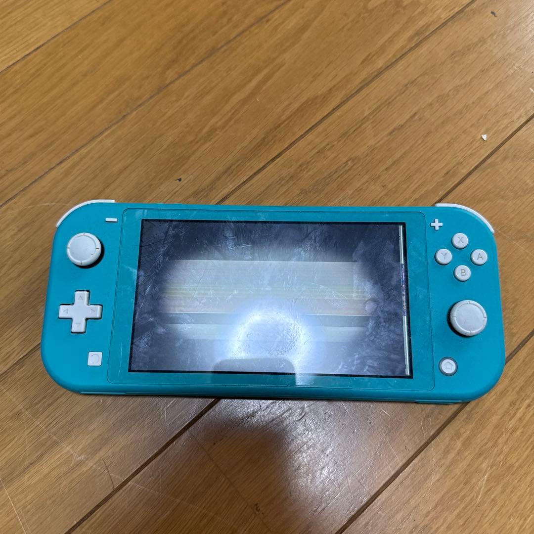 Nintendo Switch Lite ターコイズブルー　ジャンク