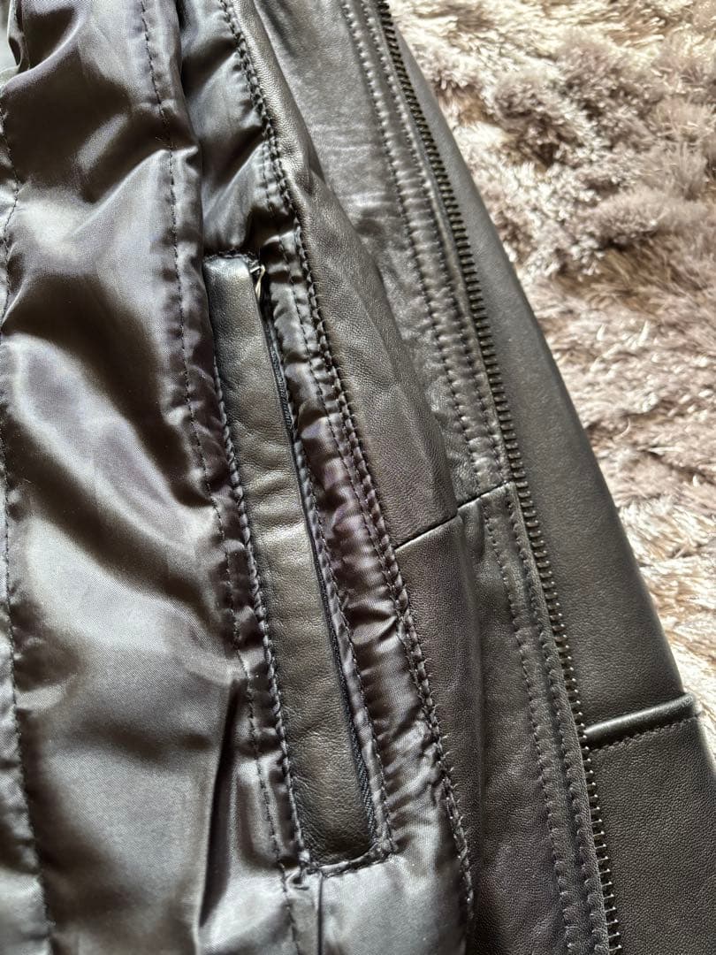 MICHAEL KORS マイケルコース　レザージャケット　レザーブルゾン　M