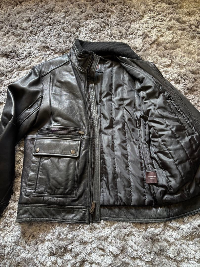 MICHAEL KORS マイケルコース　レザージャケット　レザーブルゾン　M