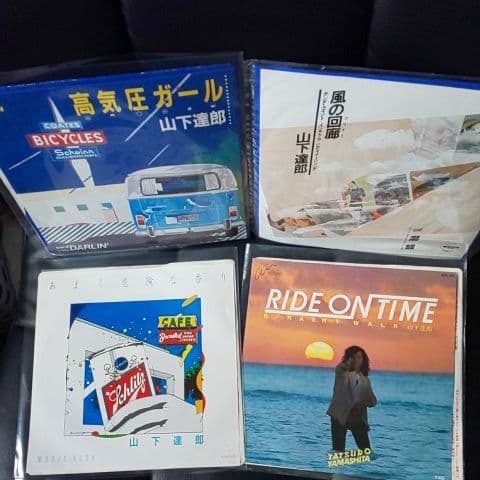 山下達郎レコード4枚セット+1枚
