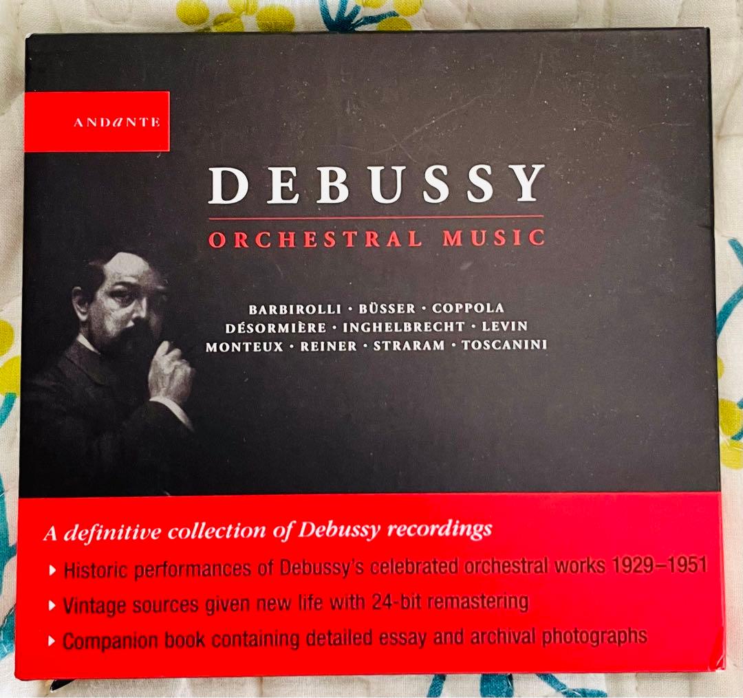 【廃盤】 ドビュッシー：管弦楽作品歴史的録音集(1929－1951)【４ＣＤ】