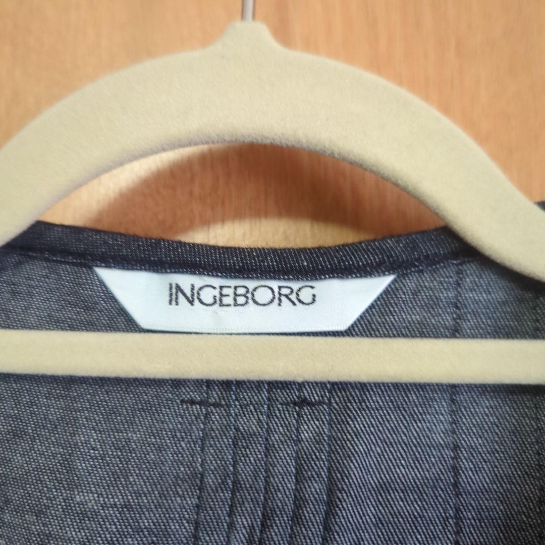 INGEBORG デニム　羽織りジレ