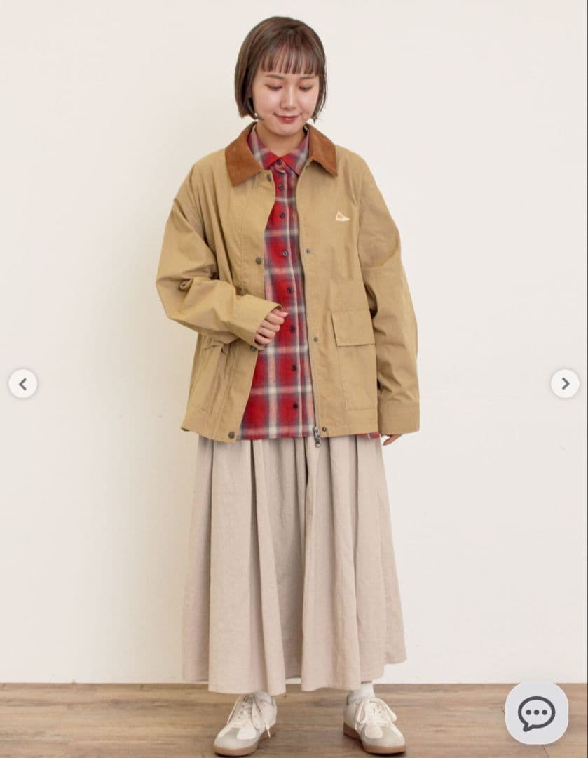 新品　KELTY×Samansa Mos2　ハンティングジャケット　ベージュ