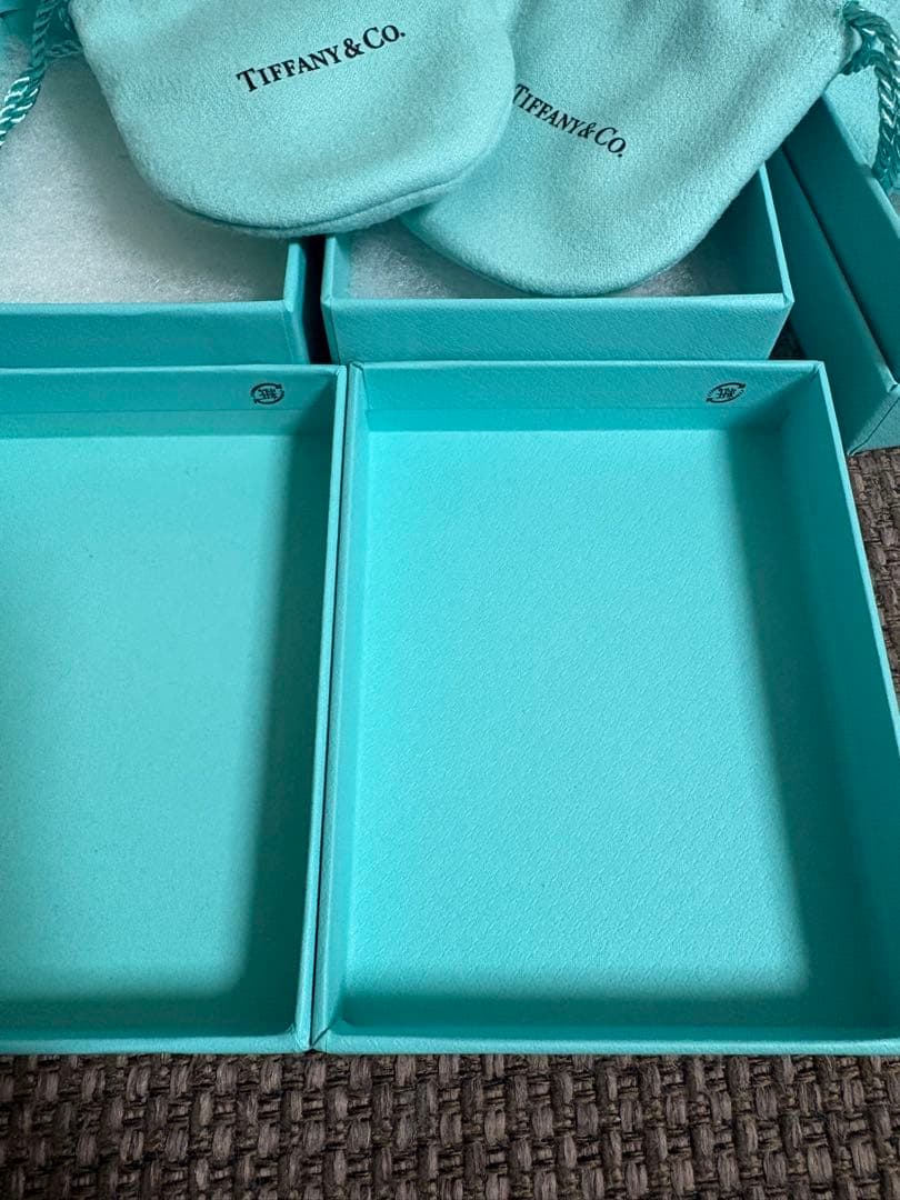 現行品　極美品Tiffany ティファニー空箱　巾着袋15セット