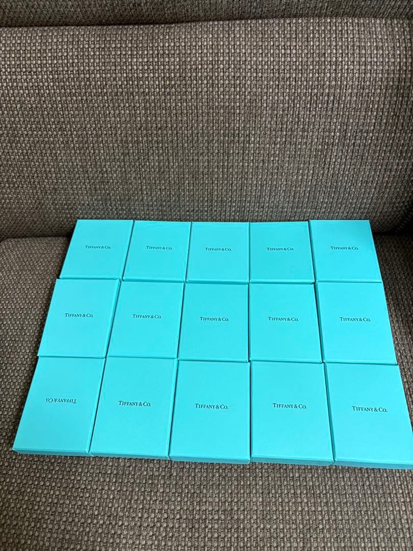 現行品　極美品Tiffany ティファニー空箱　巾着袋15セット