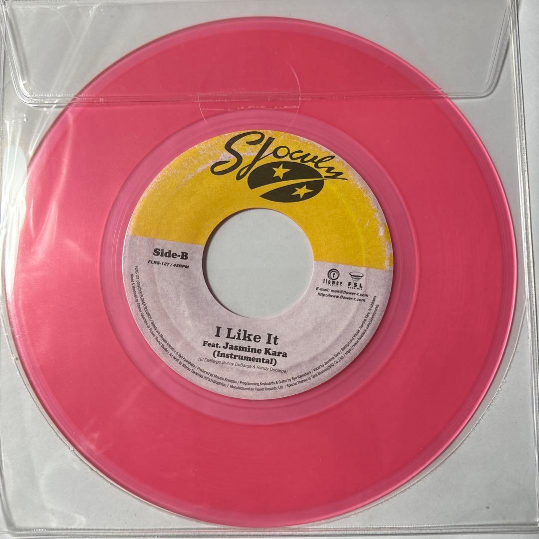 7インチ Jasmine Kara I Like It ピンクレコード