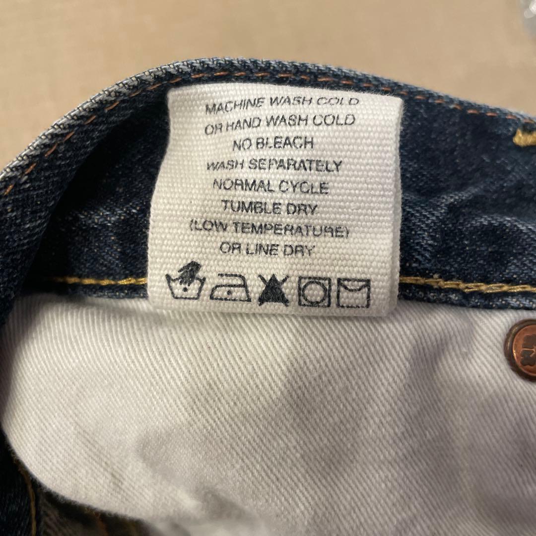 【なおやさま】エビス　evisu 5040 ダークブルーデニム 32x34