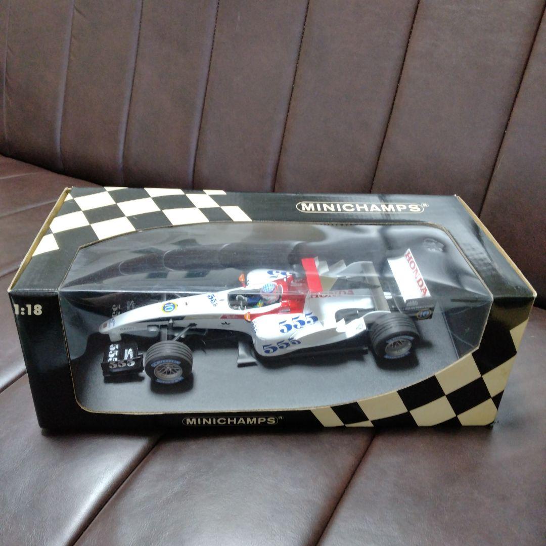 1/18 B.A.R HONDA 006 佐藤 琢磨 555カスタム品