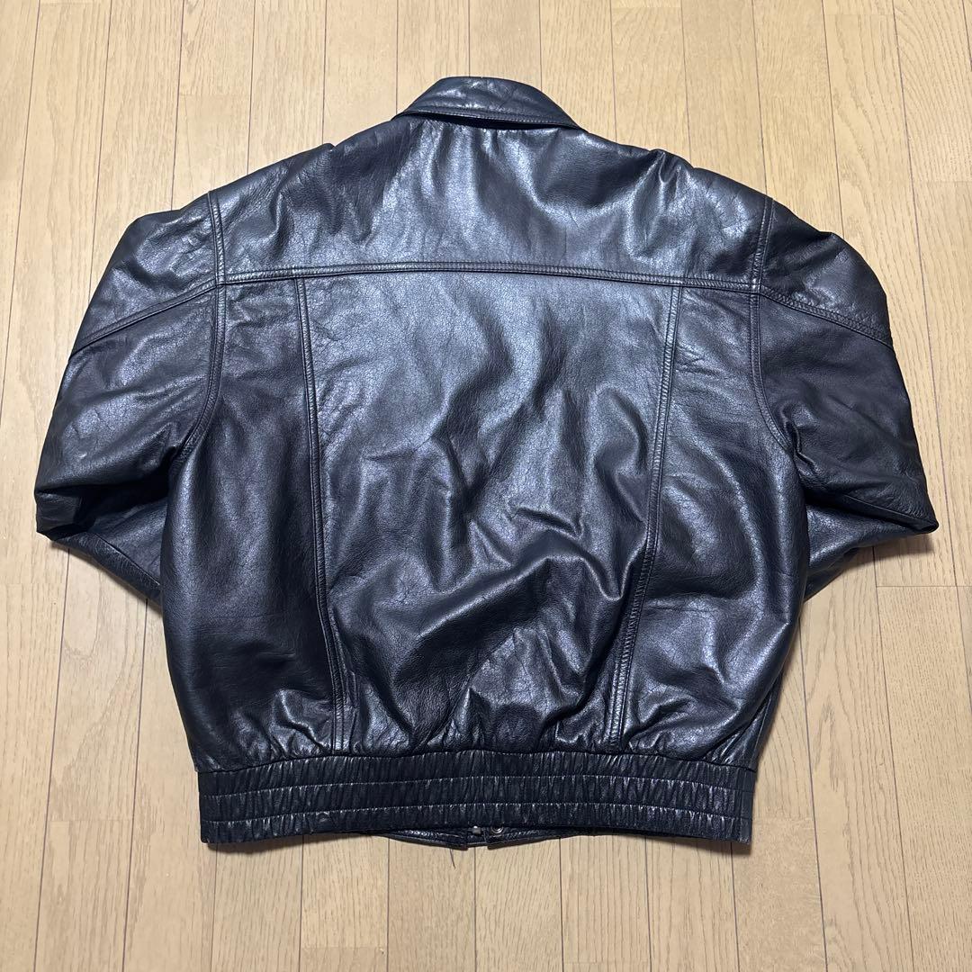 90s レザージャケット　牛革　DURANTE