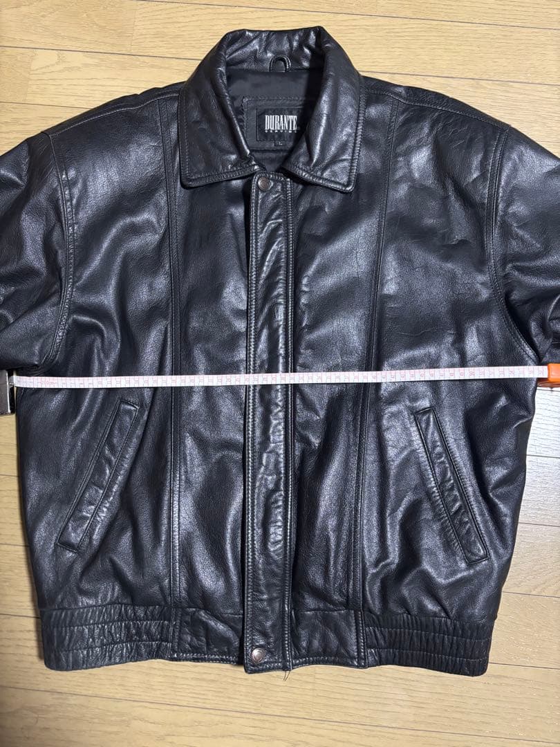 90s レザージャケット　牛革　DURANTE