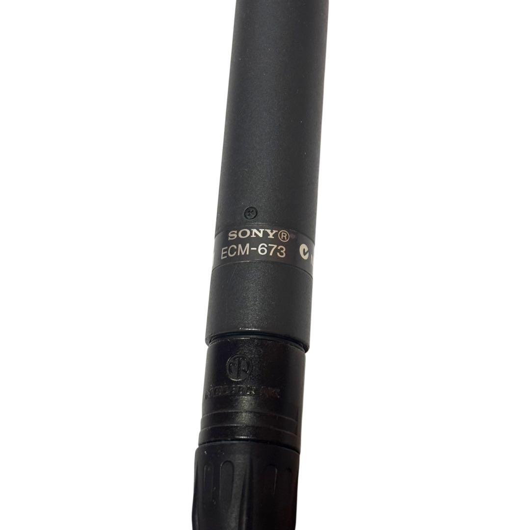 出音確認済 SONY ECM-673 マイクロフォン