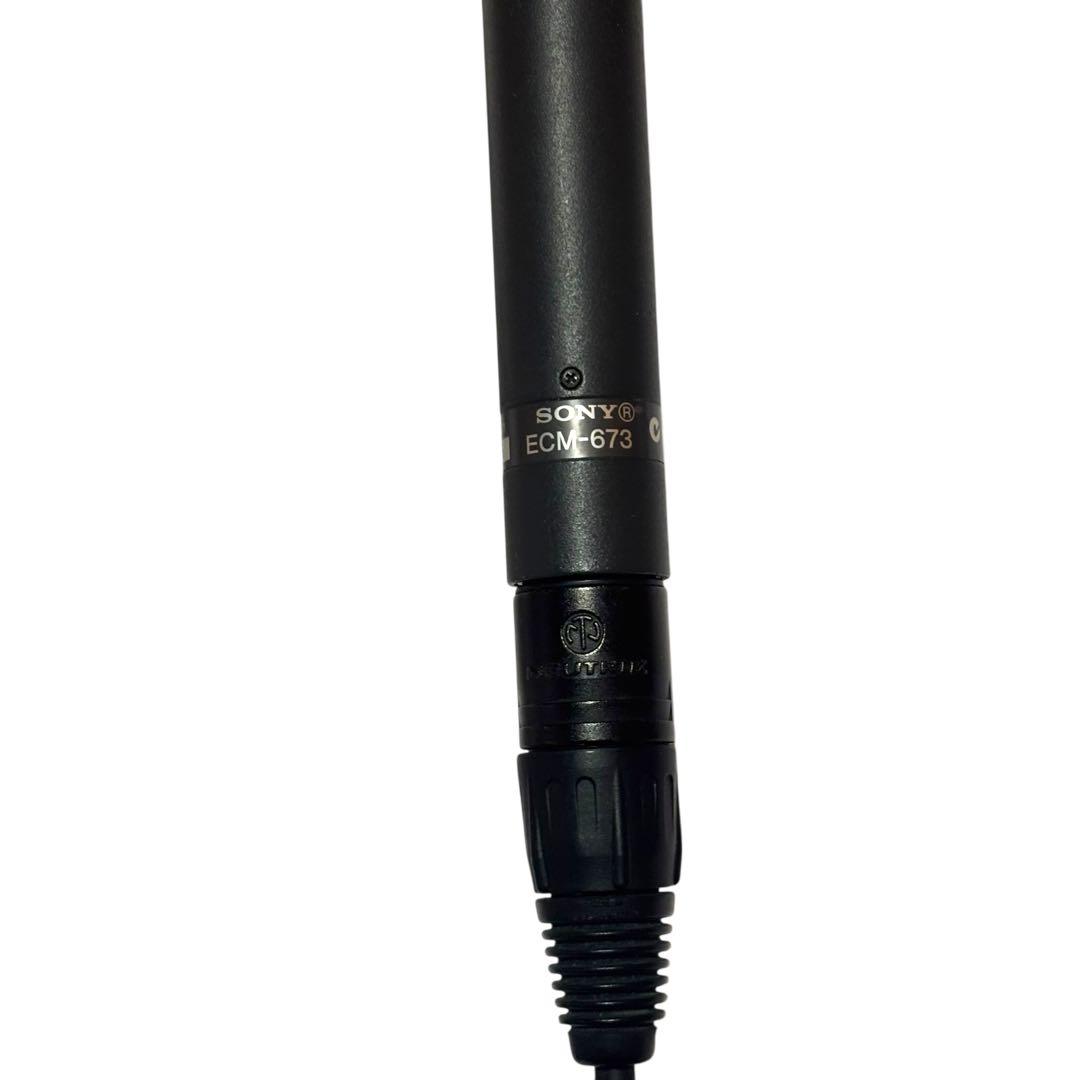出音確認済 SONY ECM-673 マイクロフォン