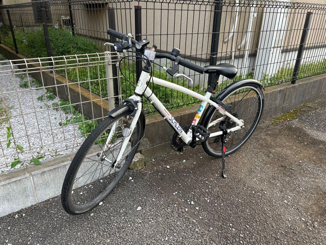 ※アラカツ※ ブリヂストン・シュライン　24型自転車　ホワイト