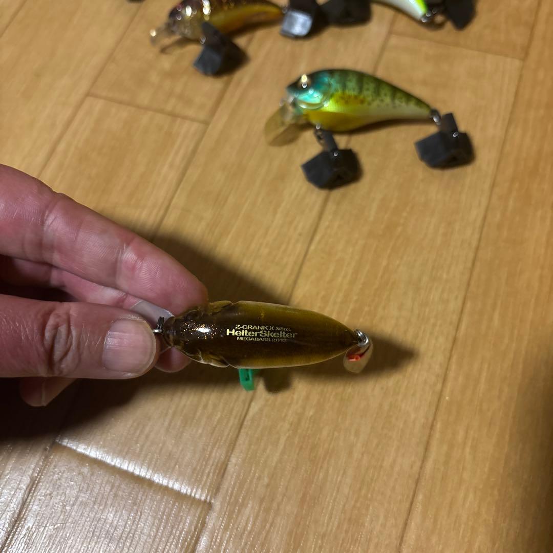 希少品有　メガバスクランクベイト 5本セット未使用品