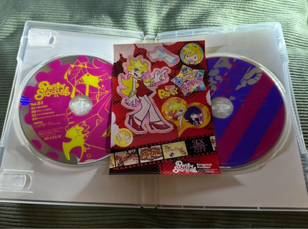 パンティ&ストッキングwithガーターベルト　DVD全6巻専用ボックス冊子6冊