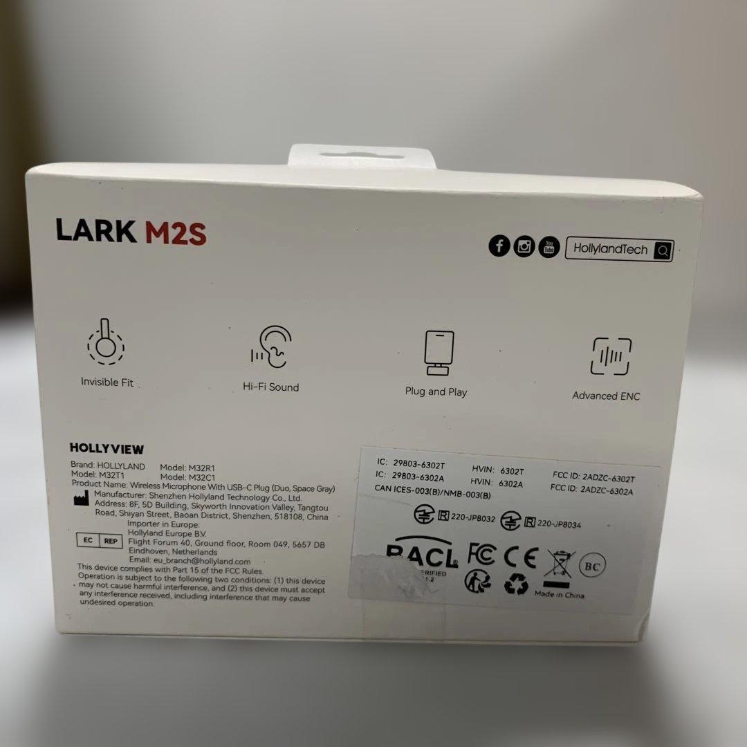 良*て様 HOLLYLAND LARK M2S ワイヤレスマイク