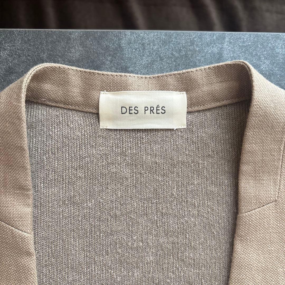 美品・:*DES PRES ベージュジレ
