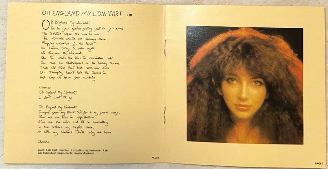UK盤！KATE BUSH / ケイト・ブッシュ / LIONHEART