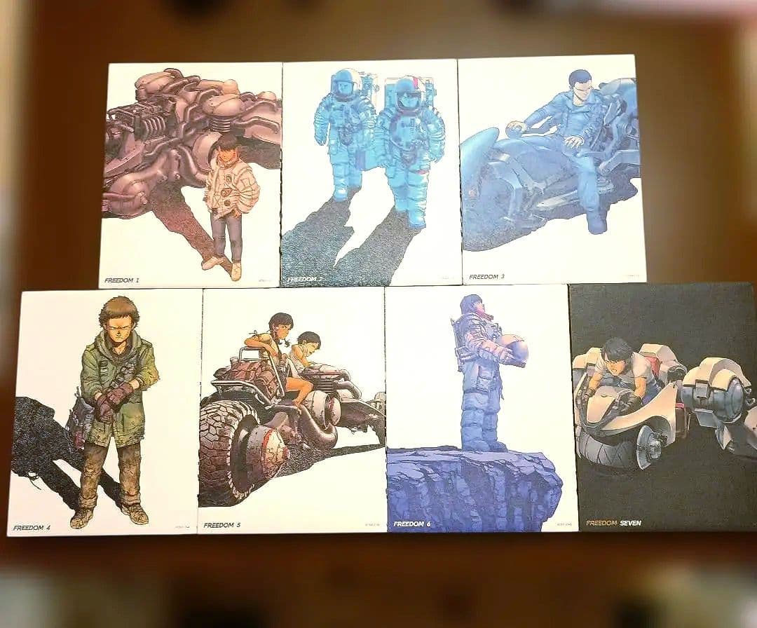 FREEDOM フリーダム　DVD 全7巻　月面都市　SF アニメ　大友克洋