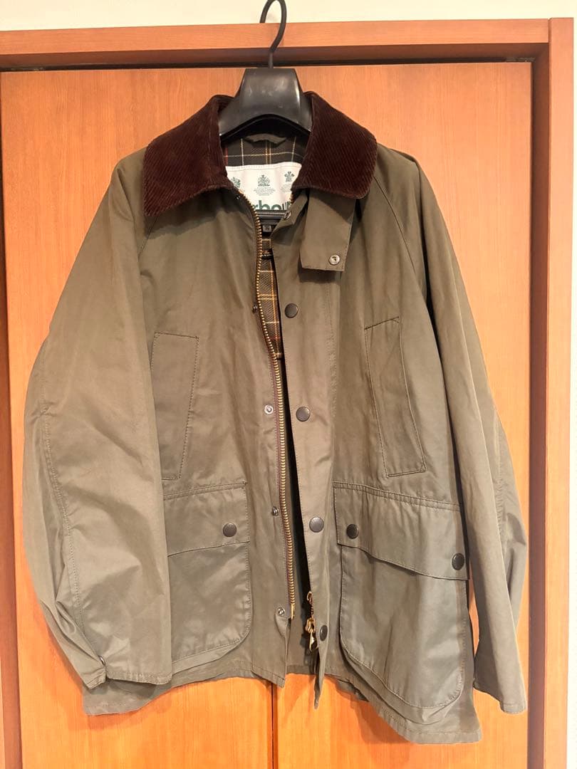 Barbour オリーブジャケット
