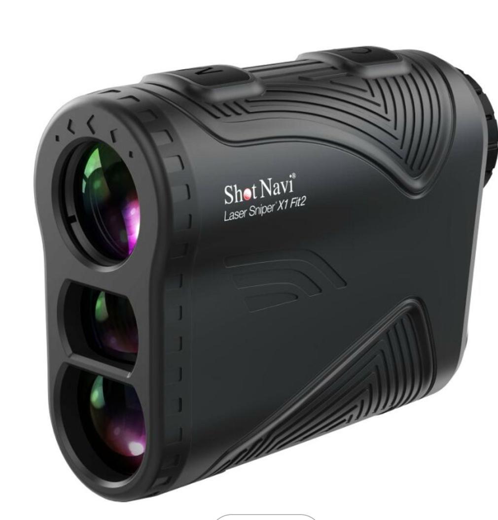 【レーザー距離計】ShotNavi Laser Sniper X1 Fit2黒