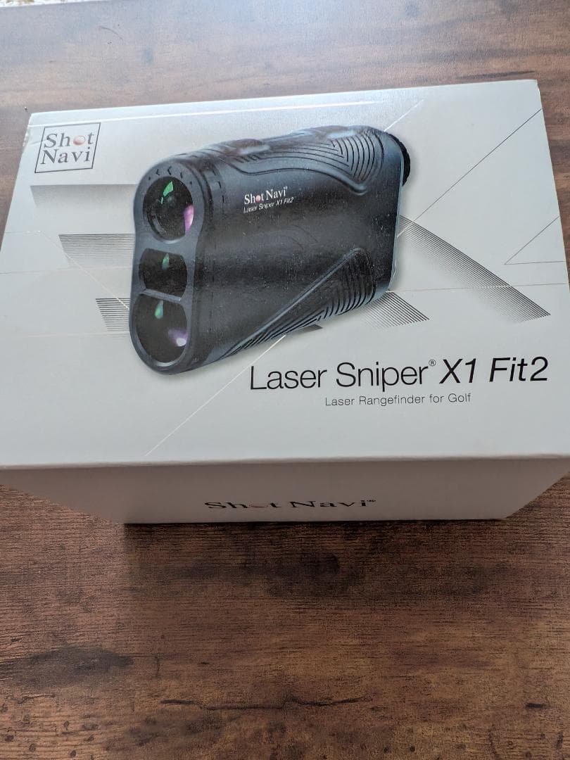【レーザー距離計】ShotNavi Laser Sniper X1 Fit2黒