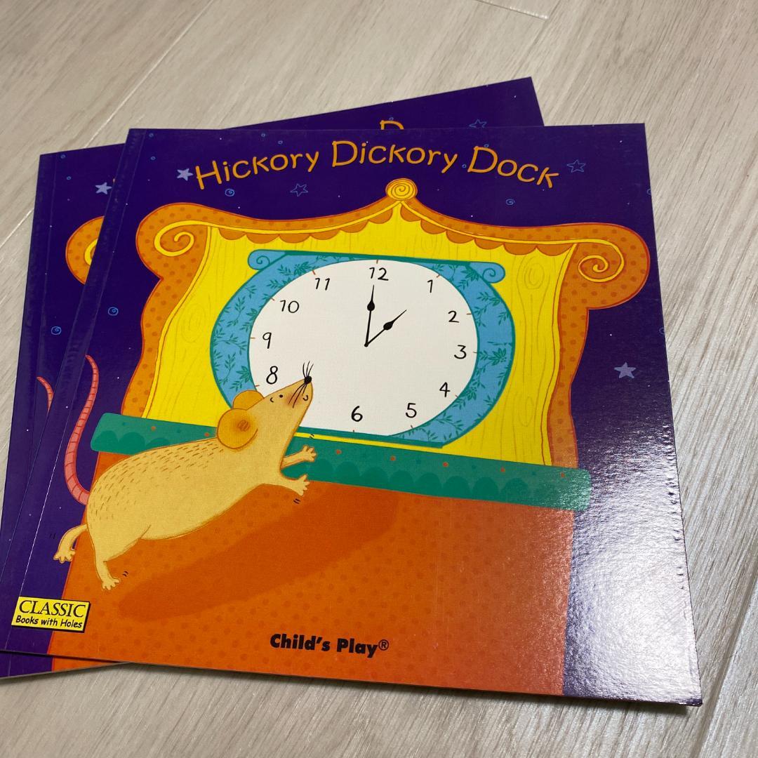 512 Hickory Dickory Dock 穴開き仕掛け音声絵本