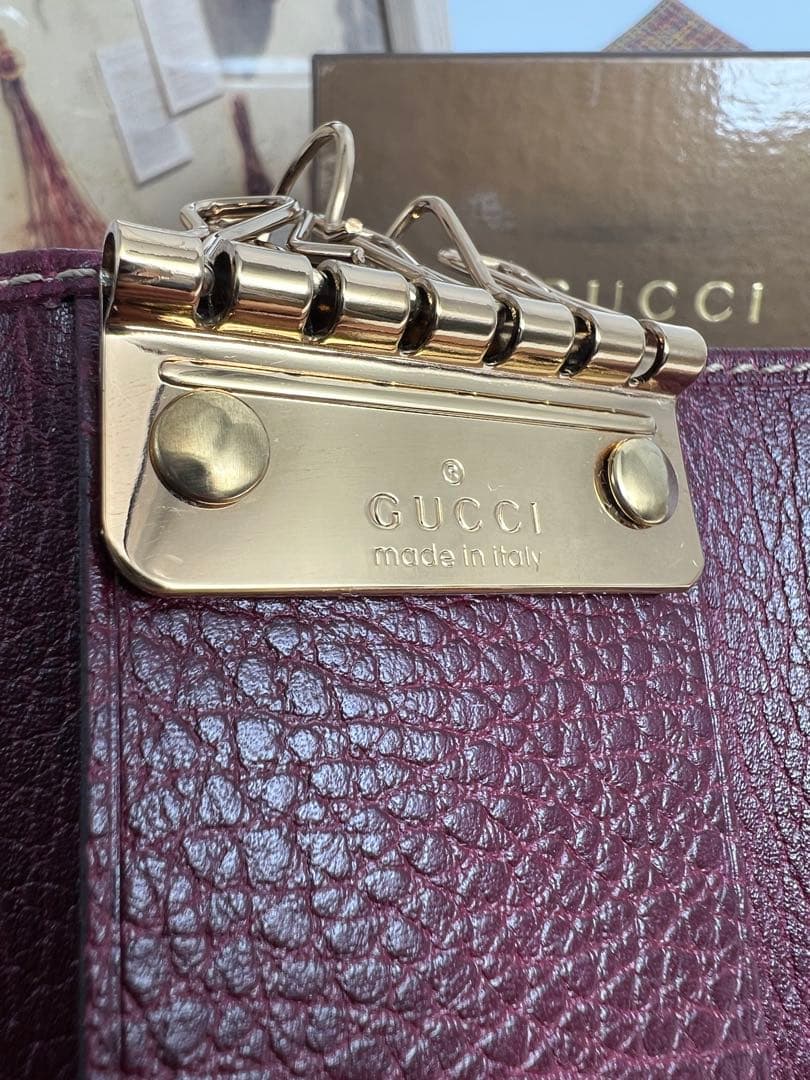 ✨極美品✨GUCCI グッチ シェリーライン　６連キーケース　箱付き