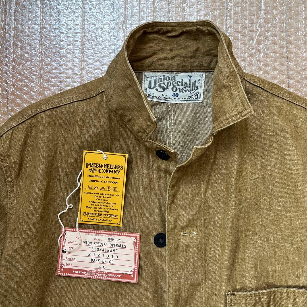古着　フリーホイラーズ　UNION SPECIAL OVERALLS 40