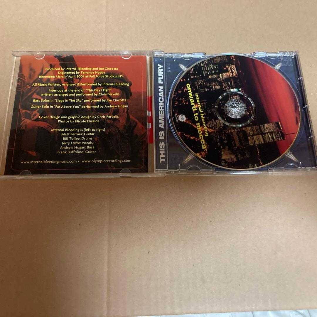 洋楽 INTERNAL BLEEDING/ONWARD TO MECCA NYDM