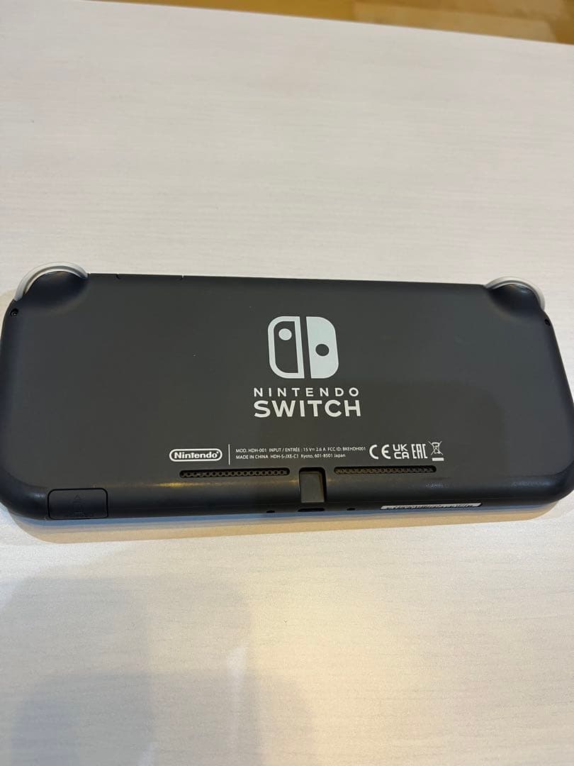 Nintendo Switch Lite グレー 本体 ケース　動作確認済