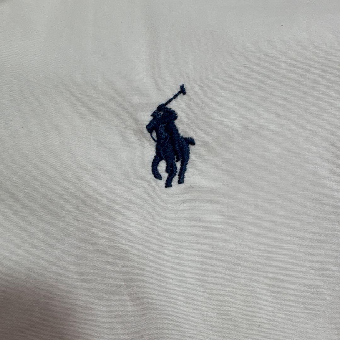 Polo Ralph Lauren ホワイト スリムフィットシャツ 長袖 0