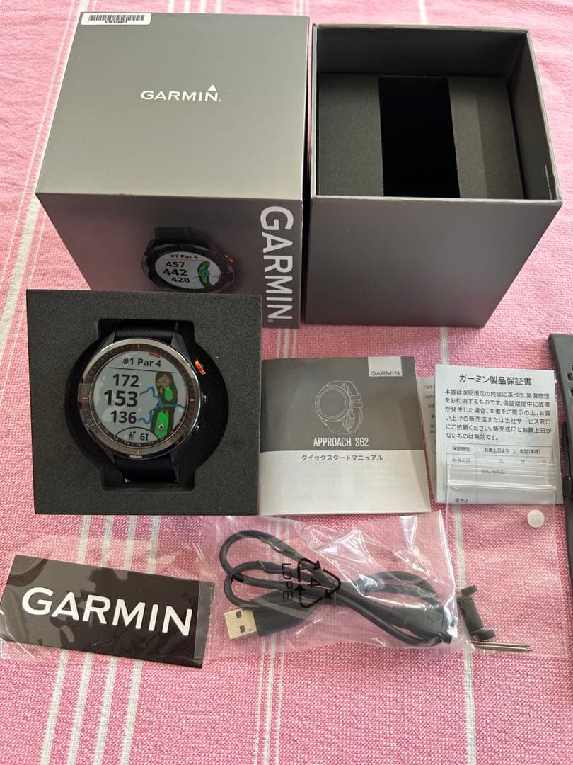 本日中値下げ　Garmin Approach S62 GPSナビ ゴルフ用
