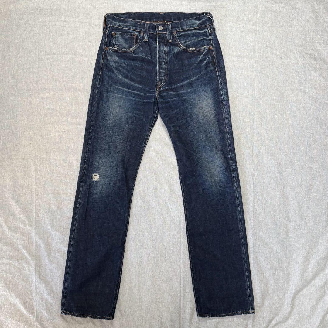 W34 Levi’s 501 47501 復刻 日本製 赤耳 セルビッジ デニム