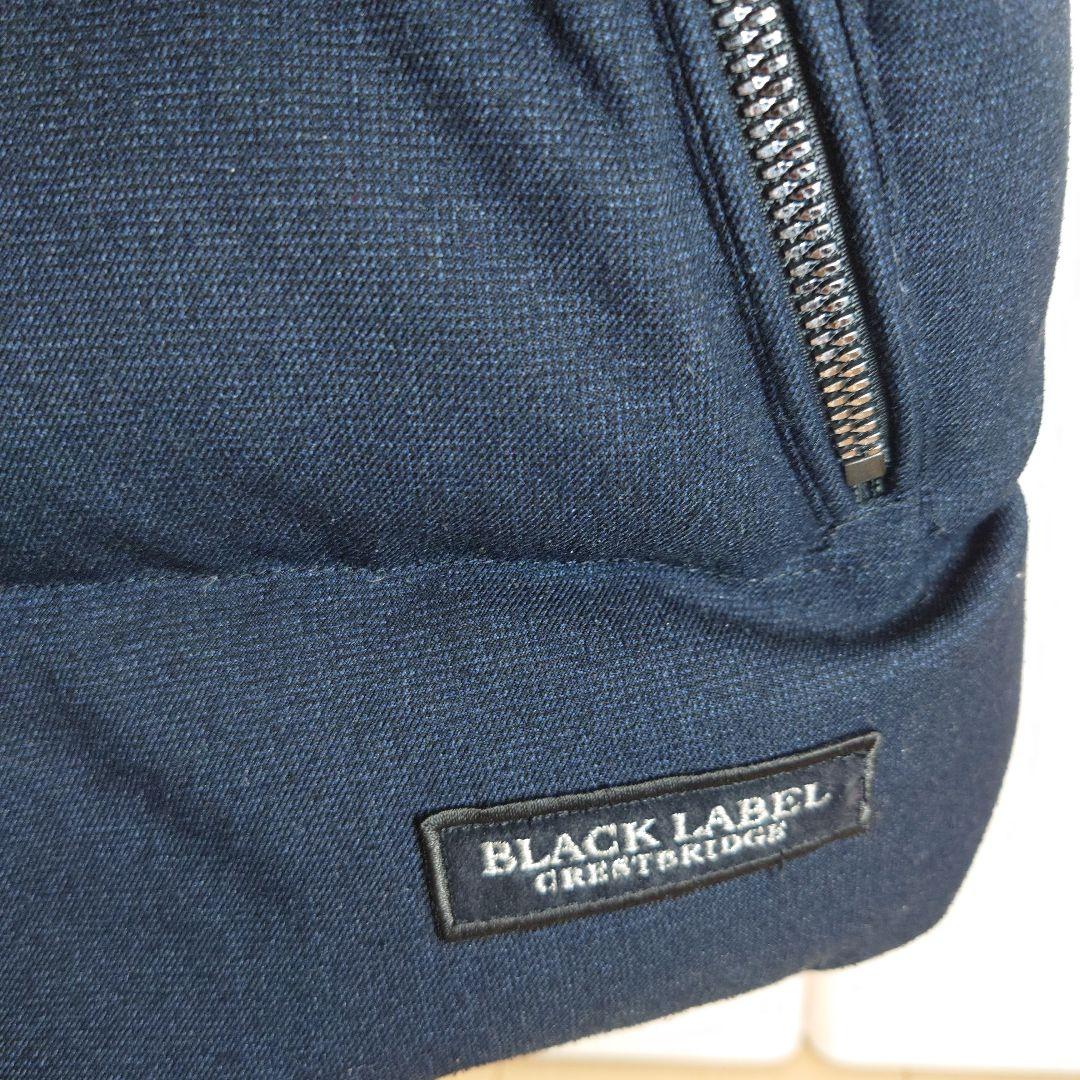 【美品】　BLACK LABEL CRESTBRIDGE　ダウンベスト　黒　M