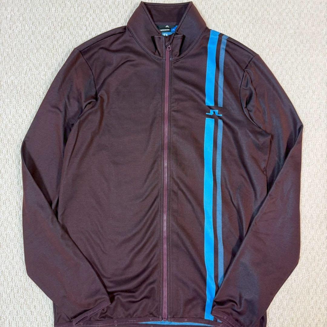 J.LINDEBERG ジャケット ゴルフウェア ブラウン L
